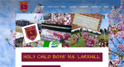 Desktop Screenshot of holychildbns.ie